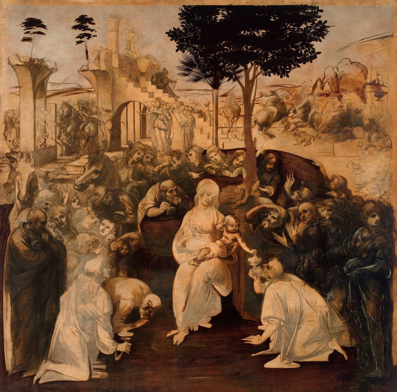 At the Uffizi, the Nativity told in the language of art